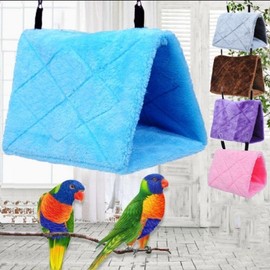 EA cold-proof medium-sized cage parrot safe for winter bird house purple