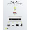 goobay 64563 Gigabit Ethernet Network Switch 5 Port / LAN