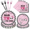Bad Two the Bone Party Decorations Girl - Lovarywow 96PCS