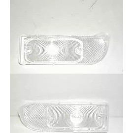 AAE 1967 FIREBIRD FRONT PARKING LIGHT / PARK LAMP / 2 PC. TURN SIGNAL LENS SET R & L
