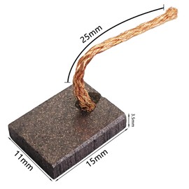 2 Pairs (4Pcs) Electric Power Tool Carbon Brushes Replacement Compatible with Drewalt DCG412 DCS373 DCS380 DCS387 DCS365 DCS391 Electric Tool