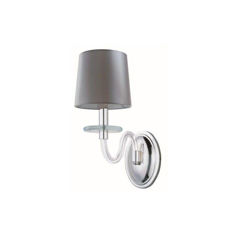 Maxim 27541CLPN, Venezia Wall Sconce, 1-Light, 40 Watts, Polished Nickel
