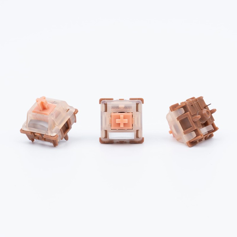 GATERON Mars Keyboard Switch, Linear 45gf RGB 5 Pin Pre-lubed