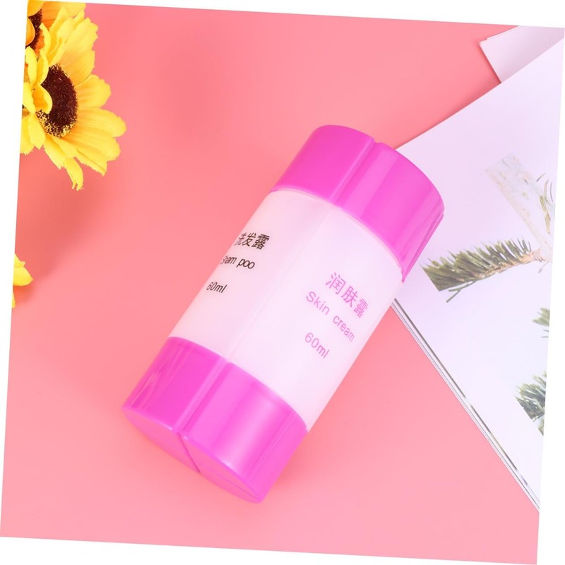 MERRYHAPY Leak Proof Travel Bottles 4-in-1 Set 60ml Shampoo Lotion
