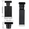 6 Pack 30ml / 1 Oz Black Assorted Refillable Perfume