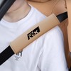 Treesiche Nappa Leather Seat Belt Shoulder Pad,Seat Belt Cover for