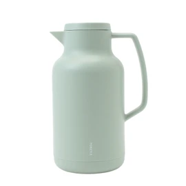 POKETLE Tabletop Pot, Thermal and Cold Insulation, Glass Thermos, 3.3 gal (1 L) Green