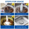 BELL BIRD Drain Opener,Powerful Unclogging,Crystal lye, Sodium hydroxide, Unclog drains,