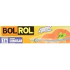 Bol Rol Bolsas Herméticas con Zipper Grueso Congelar, color Transparente,