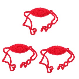 Ipetboom 3pcs Winter Nose Knitted Nose Cover Reusable Outdoor Mask Lightweight Design for Travel Hiking Cycling