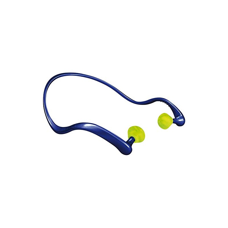 Moldex 681001 SNR27 Waveband 1K Banded Earplug,Blue, Green
