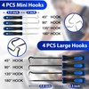 Keze 17 Pcs Hook and Pick Set Auto Trim Removal