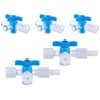ToToT 5pcs Disposable Medical Three Way Valve 3-Way Stopcocks with