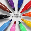 Volcanics Skinny Dry Erase Markers Bulk Fine Tip for Kids