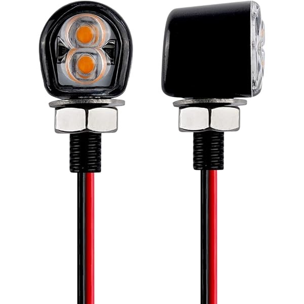 mini led turn signals motorcycle blinkers dirt bike Rear front