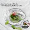Kitchen Sink Strainer, Stainless Steel Sink Drain Strainer, Dishwasher Safe,