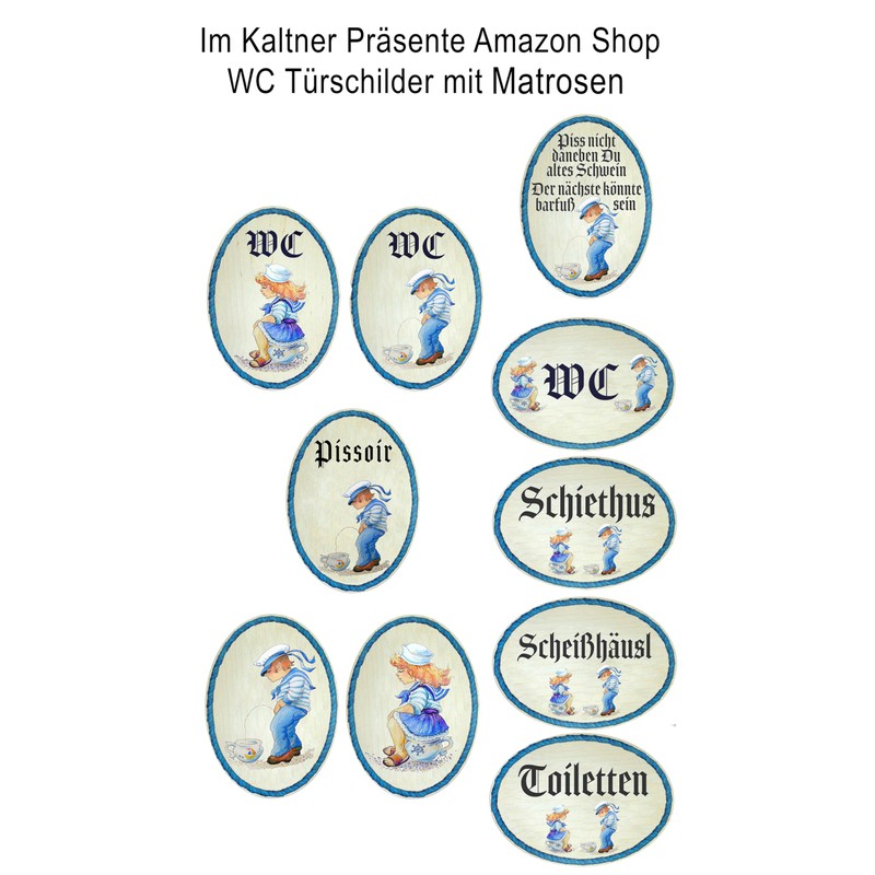 Kaltner Präsente Gift Idea - Gift Item Decorative Door Sign