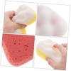 PACKOVE 4Pcs Skin Friendly Bath Sponge Exfoliating Scrubbers for Gentle