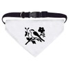 Large 'Bird Sitting on Tree Branch' Dog/Cat/Pet Bandana (PD00065452)