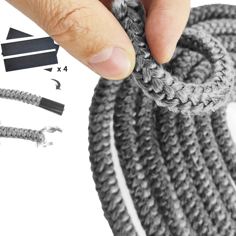 LANUCN Stove Sealing Cord, Sealing Tape for Fireplace, Fireproof Oven