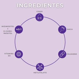 Dekós +fem | Myo Y D-chiro Inositol 40:1 Polvo Para Mujeres Sabor Naranja
