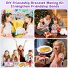 NIUBER Friendship Bracelet Kit for Girls 8-12,DlY Friendship Bracelet Making
