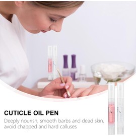 Aceite para Cutículas Formato Lápiz 8 Piezas Mezcla de Aromas Aceite Reparador y Revitalizador de Uñas y Cutículas Hidratante para Manicura y Cuidado Diario