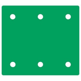 HiKOKI 310344 Sandpaper (with holes) Magic Type (with hole) (Square Type) #60 SV12SG 110 x 100