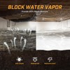 Crawl Space Vapor Barrier, 10mil Film, 10'x65', White Plastic Sheeting