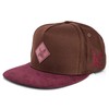 Blackskies Port Snapback Cap, Unisex Baseball Cap, Faux Suede Peak
