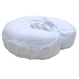 Clinical Health Services, Inc Deluxe Flannel Massage Face Rest Cover Cozies, Includes 4pcs (White)