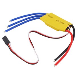 ICQUANZX 30A RC Brushless Motor Electric Speed Controller, Brushless Motor Speed Controller ESC, for RC BEC ESC T-rex 450 V2 Helicopter Boat