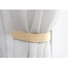 Wood Curtain Holdbacks - Set of 2 Modern Farmhouse Holdback
