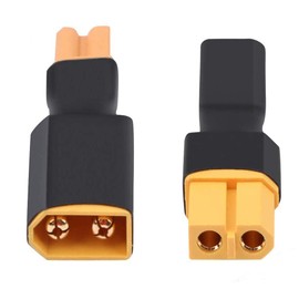 Yiqigou 8pcs Wired Lext 60 XT-60 Male Female Plug Connector to XT90 XT-90 Male Female Plug Connector Adapter (4 Pairs)