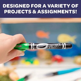 Crayola Metallic Outline Markers, Assorted Colors, Art Supplies, 4 Count