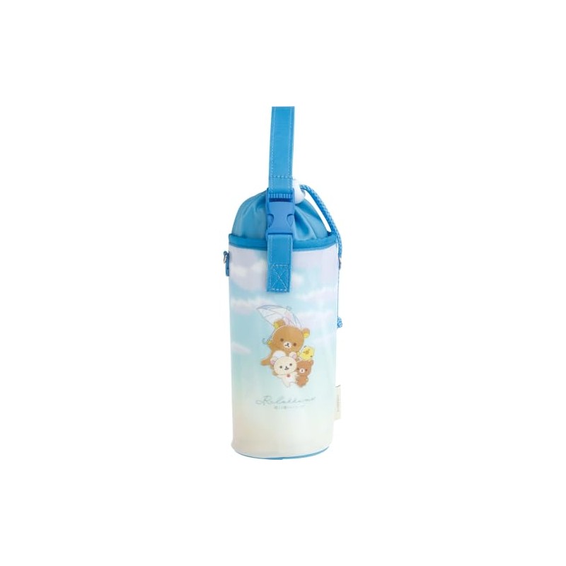 San-X Rilakkuma CA69801 PET Bottle Pouch H9.1 x W3.5 inches