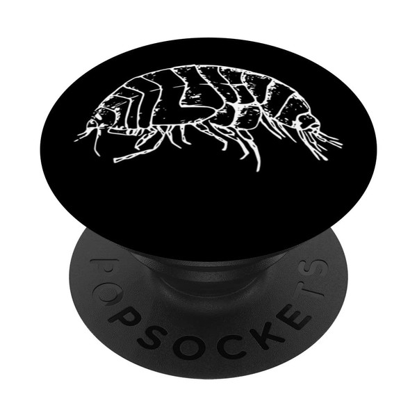 Sandfloh-Strandkreatur PopSockets mit austauschbarem PopGrip