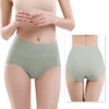 CYCLETRACK Women's High Waist Panties Set of 5 Panties, Pure