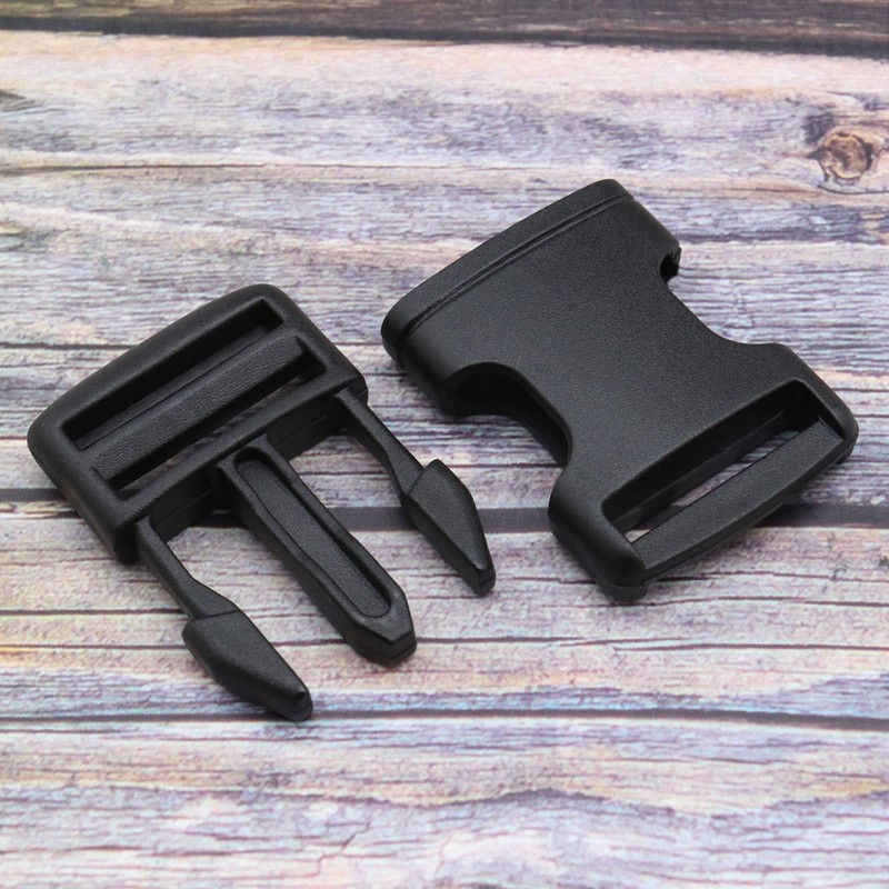 VGOL 8PCS Plastic Quick Side Release Buckle Clips Contoured Side