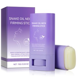 Neck Firming Stick,Tightening & Lifting Neck Care Cream Stick, Nourishing Moisturizer Oil For Sagging Skin, Anti-Wrinkte, Moisturizing Erase Fine Lines For Women Men - 15Gram