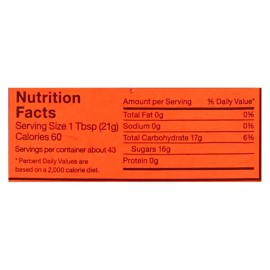 UD_Nature Nate's Organic 100% Pure Raw & Unfiltered Honey 32 oz Bulk Case of 6
