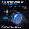 AQJ 2X AQJ H4 9003 Super White 50000LM Kit LED