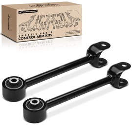 A-Premium 2 x Rear Forward Lower Control Arm, with Bushing, Compatible with Toyota Camry 2018-2022, Corolla/Prius AWD-e 2019-2022, Prius, Prius Prime, Avalon, C-HR, Corolla Cross & Lexus UX200