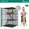 YITAHOME Cat Cage Indoor Cat Enclosures DIY Cat Playpen Metal