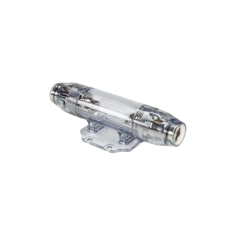 tomzz Audio 5800-026 ANL Fuse Holder Satin Nickel for Cables
