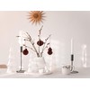 Kierinki Decorative Christmas Tree with LED Lighting Set of 3