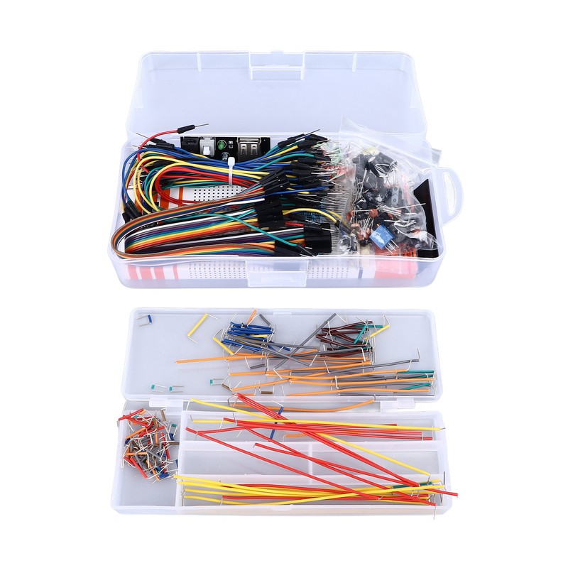 830 Tie Points Breadboard with Power Supply Module DIY Circuit