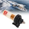Outboard Engine Fuel Filter 35‑881538T1 8mm Nipple Barb for 115HP