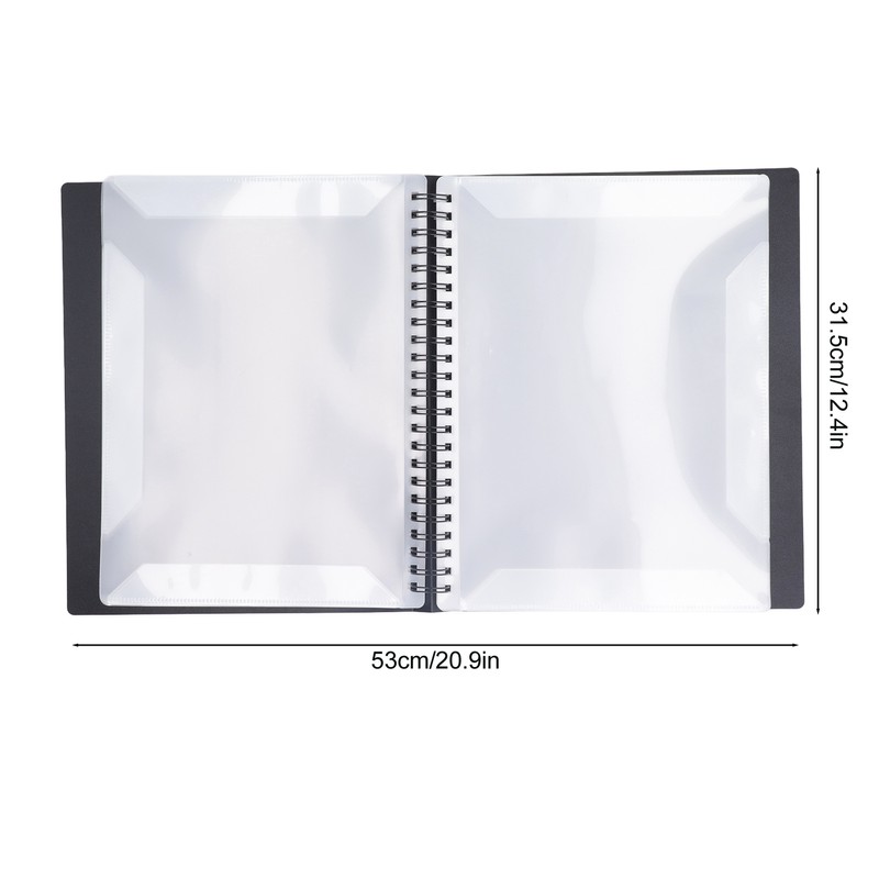 Sheet Music Folder PP 60 Pages Capacity Writable Music Sheet
