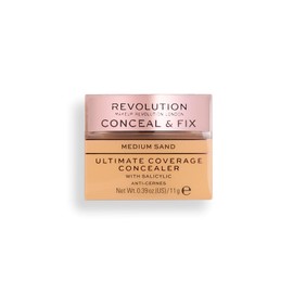 Revolution Conceal and Fix Ultimate Coverage Concealer Medium Sand